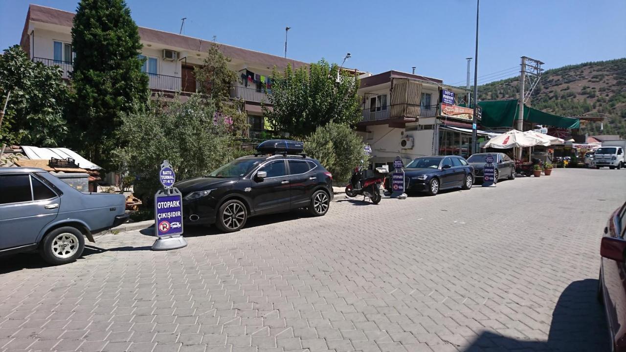 Pamukkale Batu Termal Motel Exterior foto