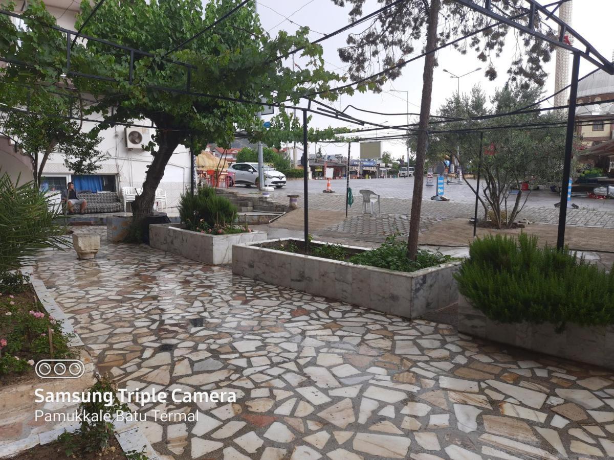 Pamukkale Batu Termal Motel Exterior foto