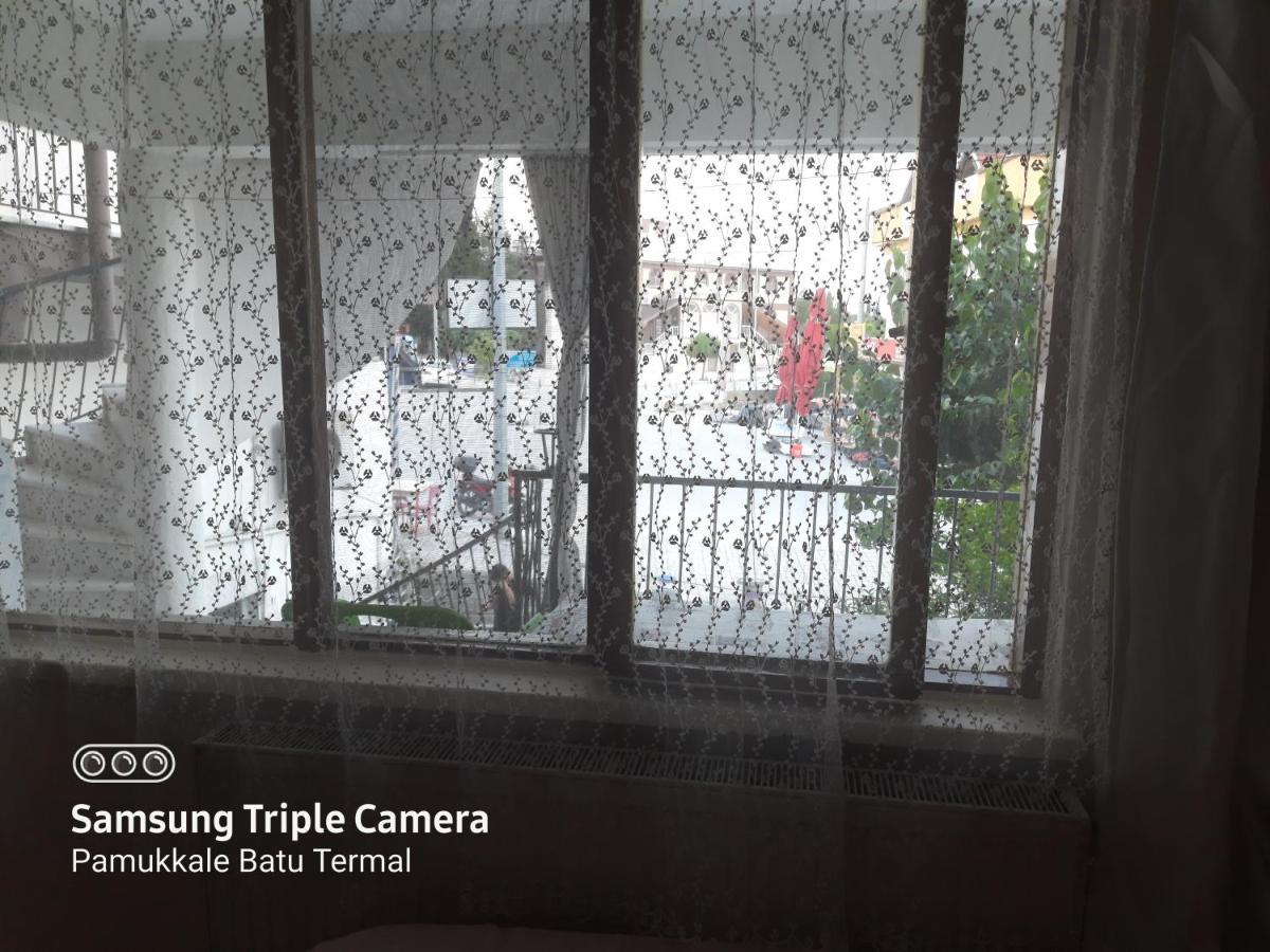 Pamukkale Batu Termal Motel Exterior foto