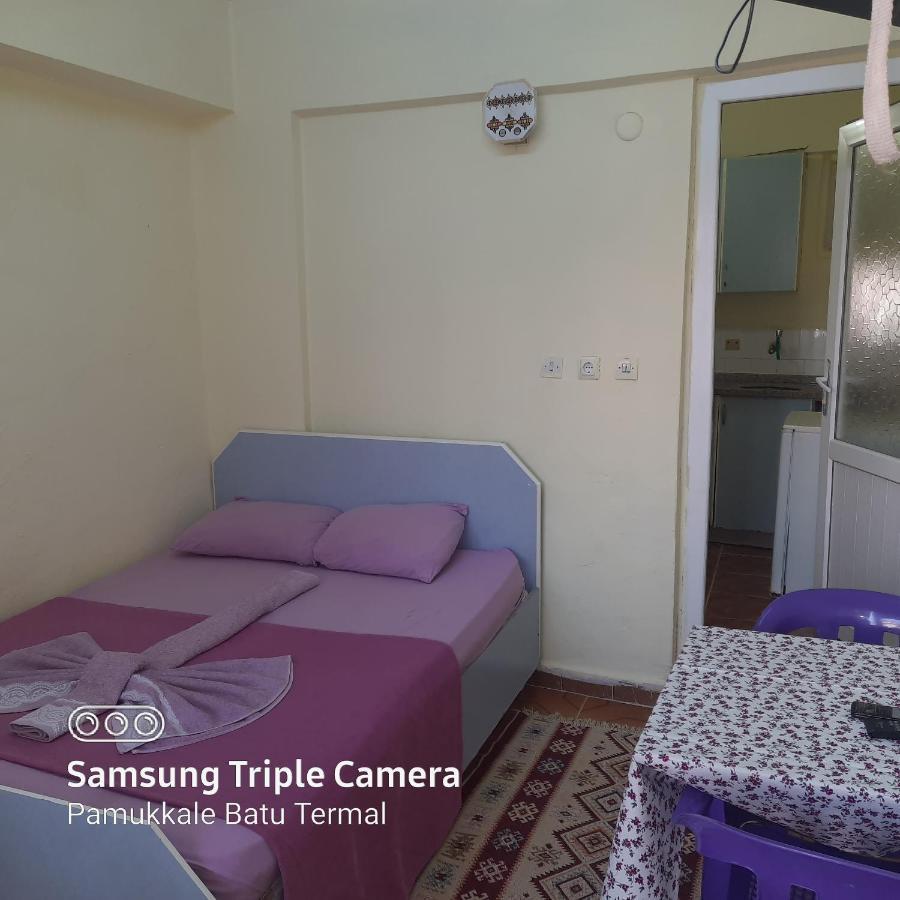 Pamukkale Batu Termal Motel Exterior foto