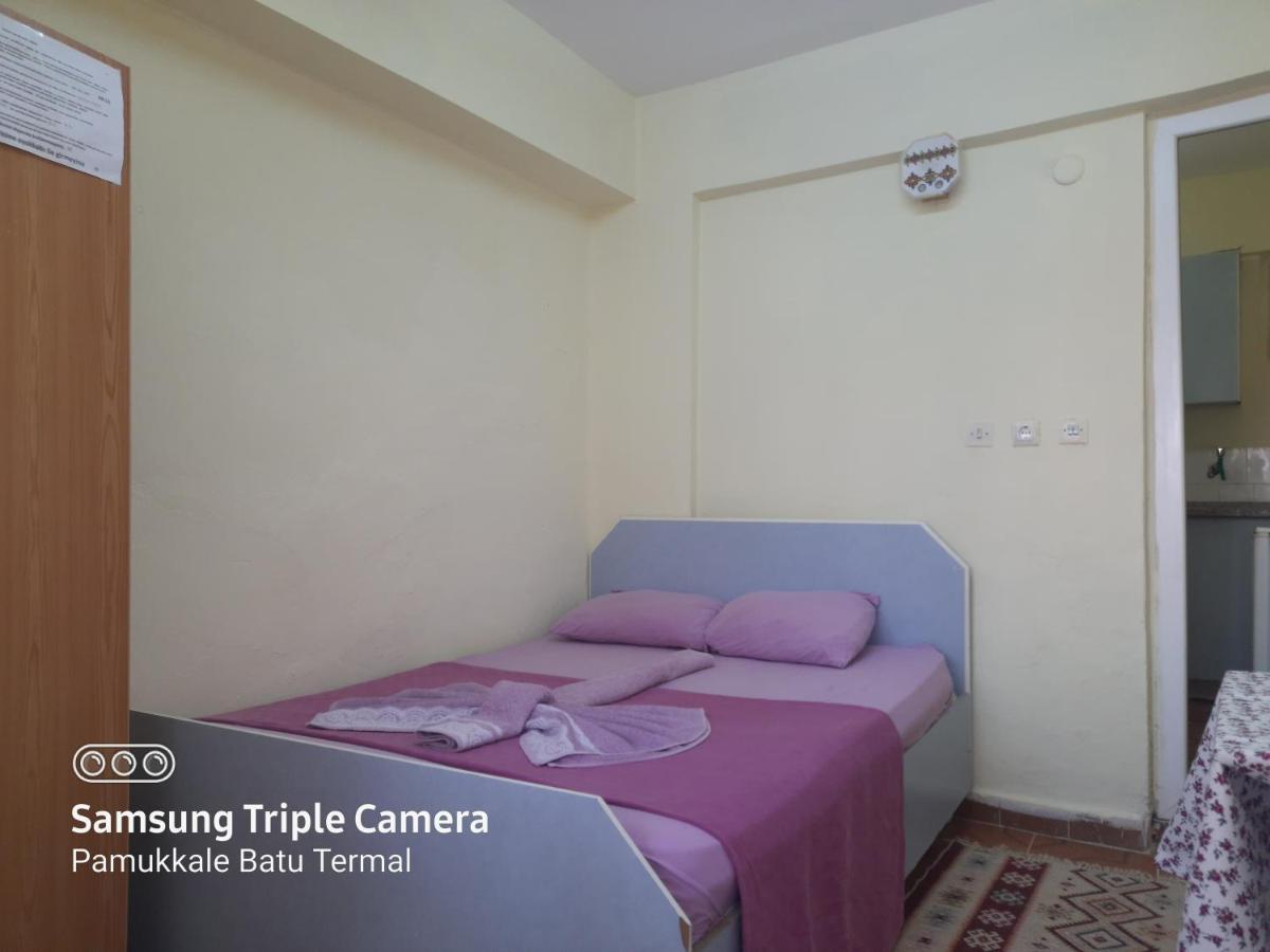 Pamukkale Batu Termal Motel Exterior foto