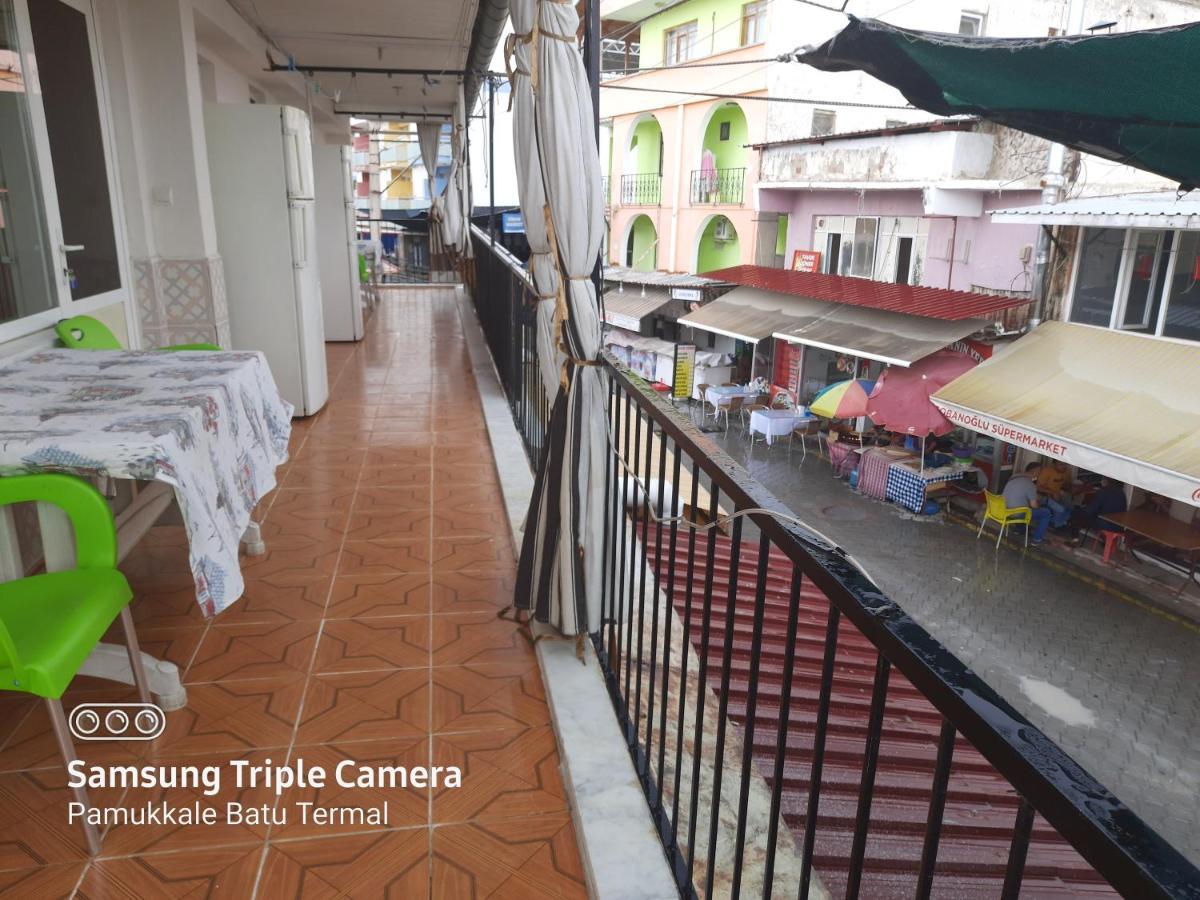 Pamukkale Batu Termal Motel Exterior foto