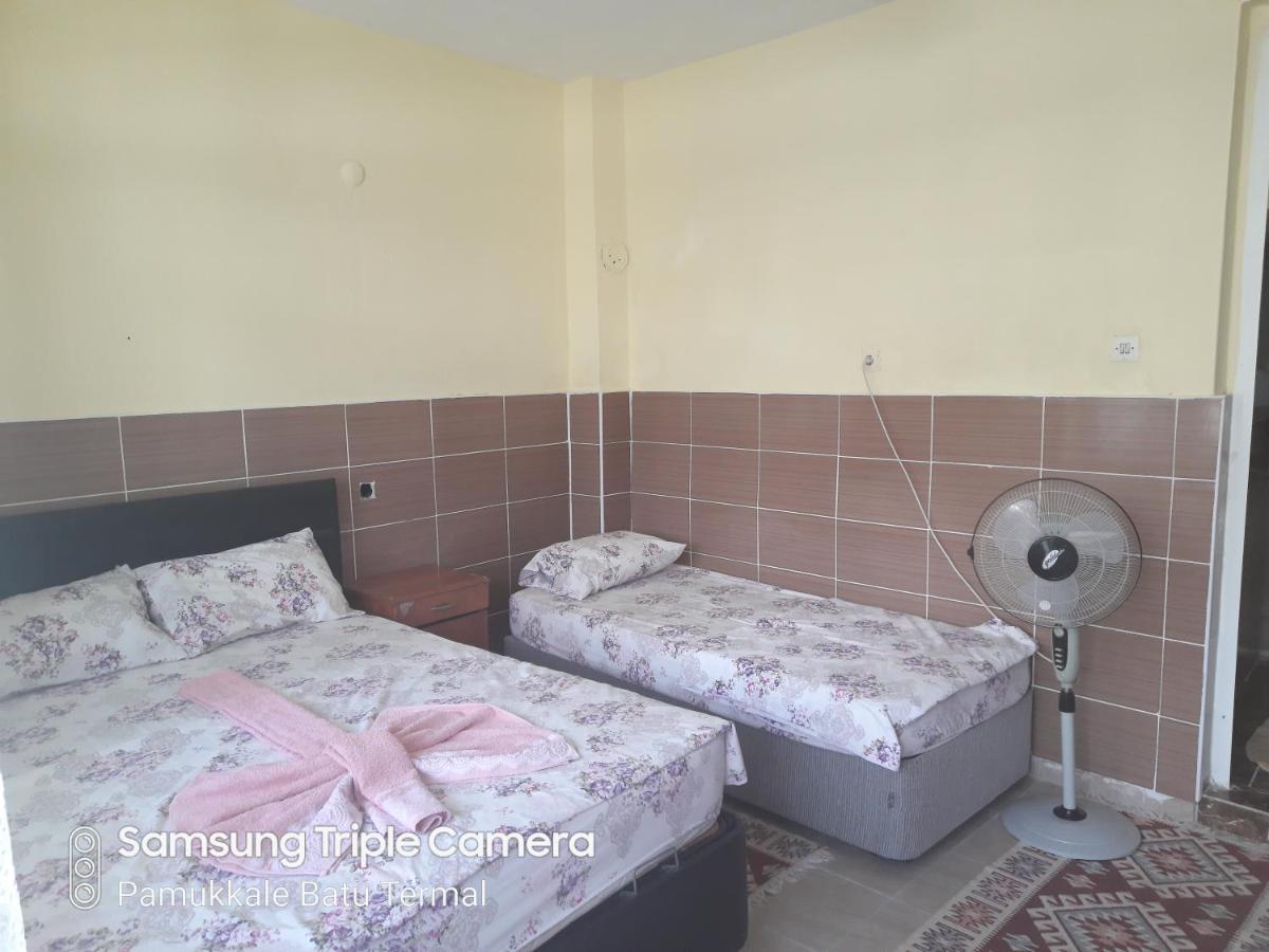 Pamukkale Batu Termal Motel Exterior foto