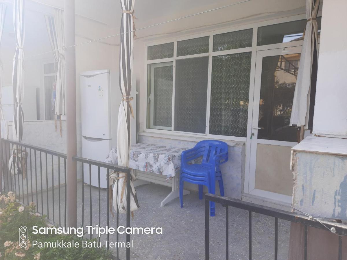 Pamukkale Batu Termal Motel Exterior foto