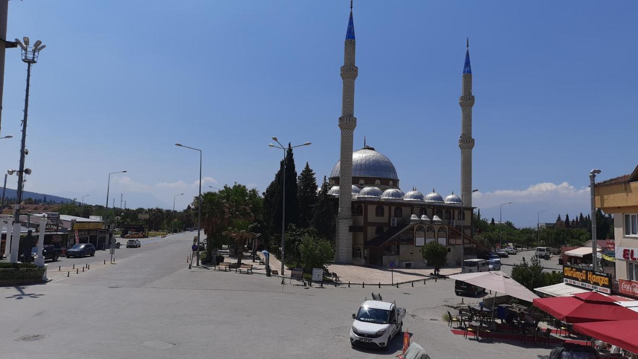 Pamukkale Batu Termal Motel Exterior foto