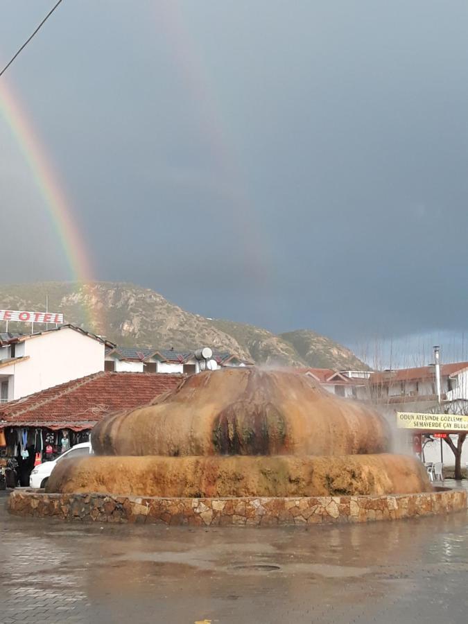 Pamukkale Batu Termal Motel Exterior foto