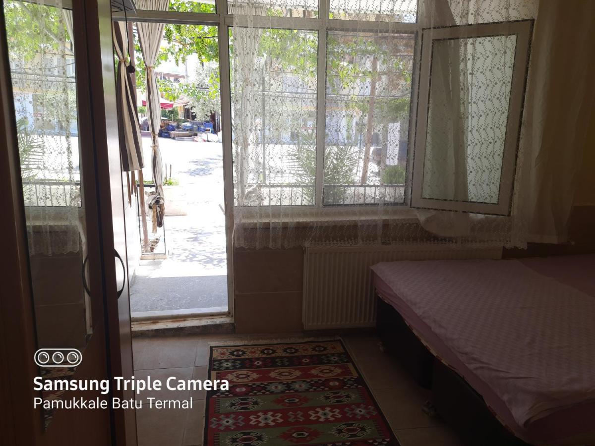 Pamukkale Batu Termal Motel Exterior foto