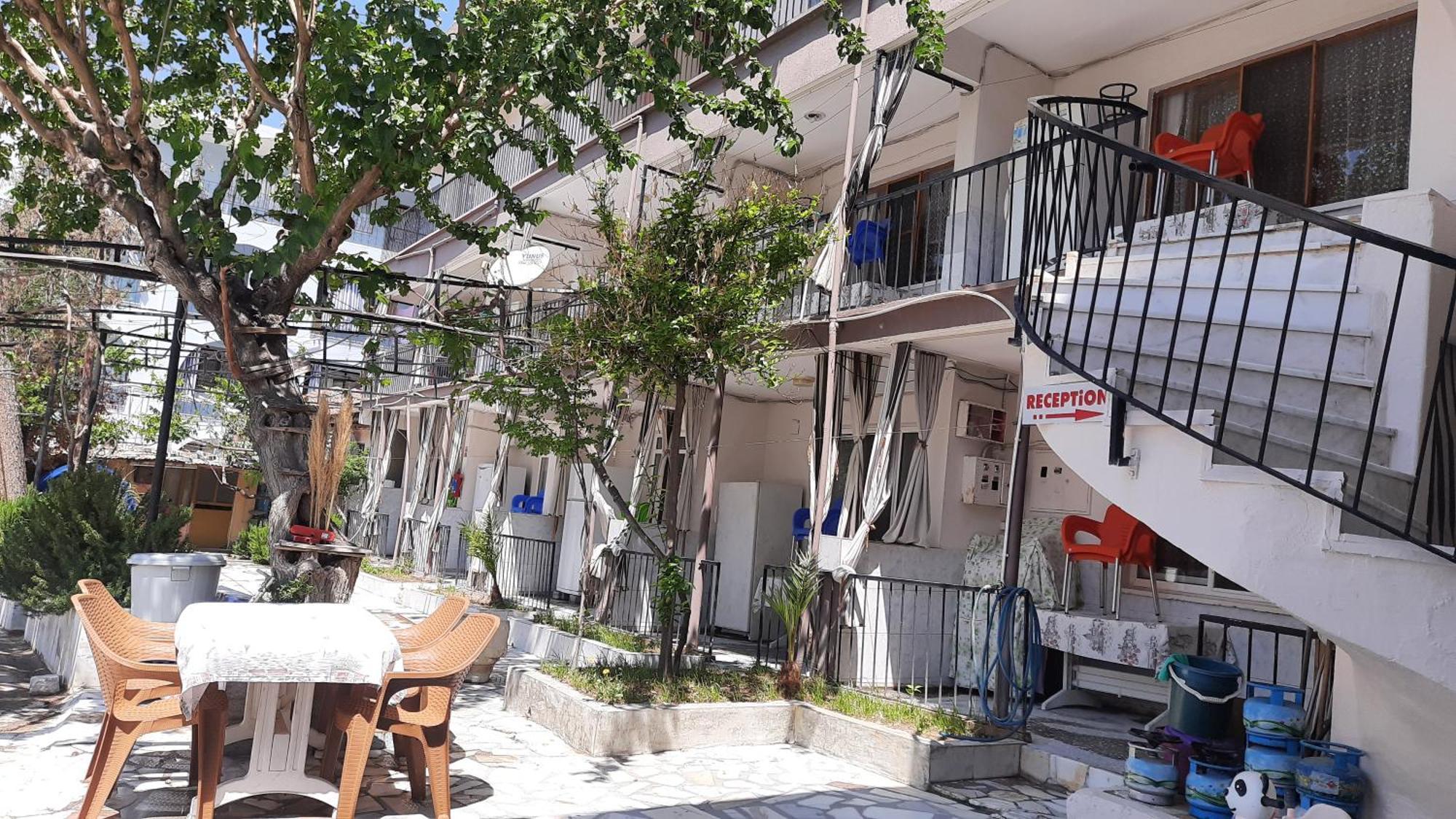 Pamukkale Batu Termal Motel Exterior foto